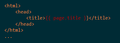Yaml head example